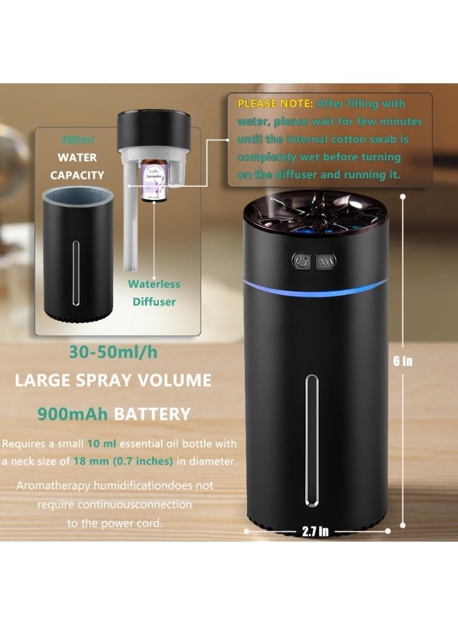 Car Diffuser Humidifier USB Aromatherapy Essential Oil Air Freshener USB Cool Mist Mini Portable Diffuser for Car Home Office Bedroom - Image 5